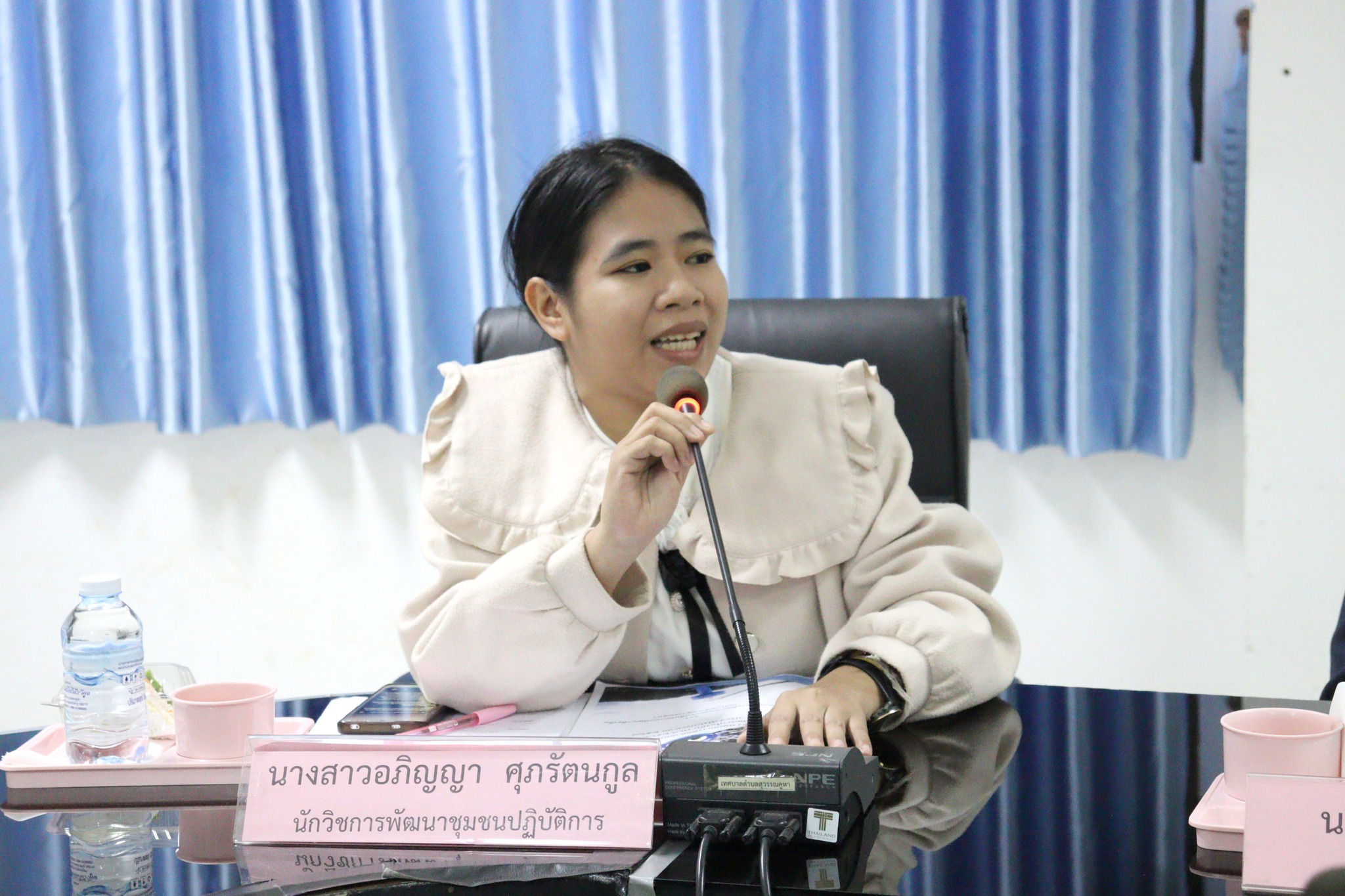 พช.สุวรรณคูหา ร่วมประชุมติดตามและประเมินผลแผนพัฒนาเทศบาลตำบลสุวรรณคูหา ประจำปีงบประมาณ 2568